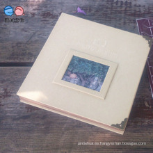 DIY Álbum de Fotos Karft Paper Square Este álbum de fotos hecho a mano de calidad